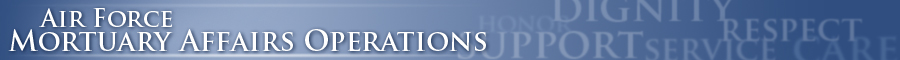 Air Force Mortuary Affairs Operations